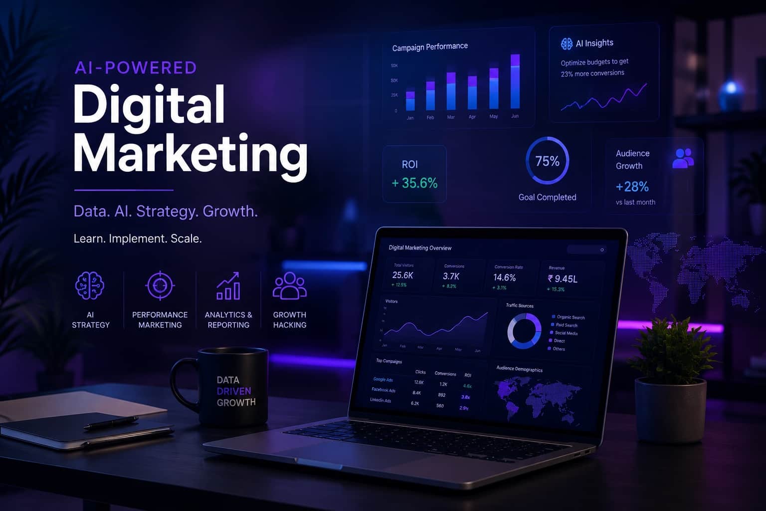 Advanced Digital Marketing with AI Training in Bangalore