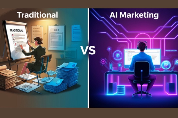 AI vs Traditional Digital Marketing 